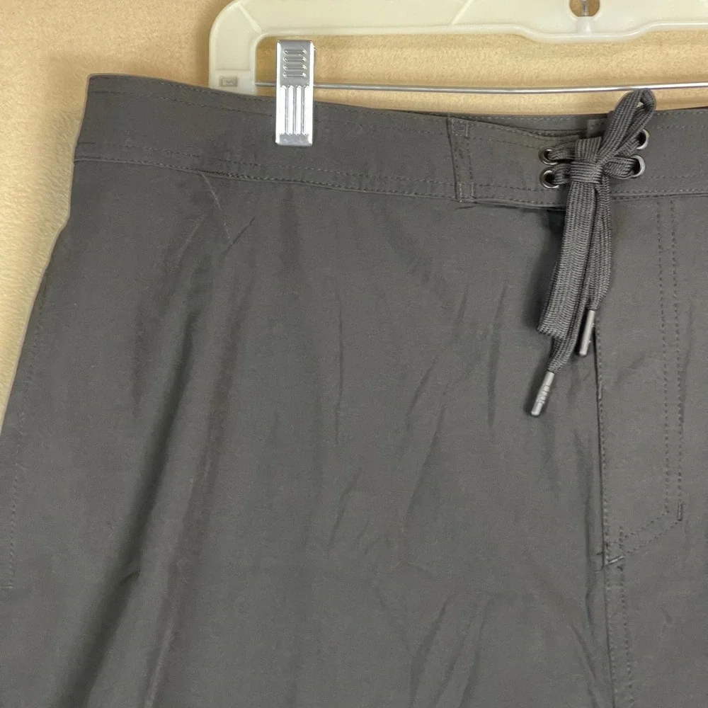 BYLT Shorts Mens 40 PCF_SHO Black Performance Stretch Boardshorts NEW